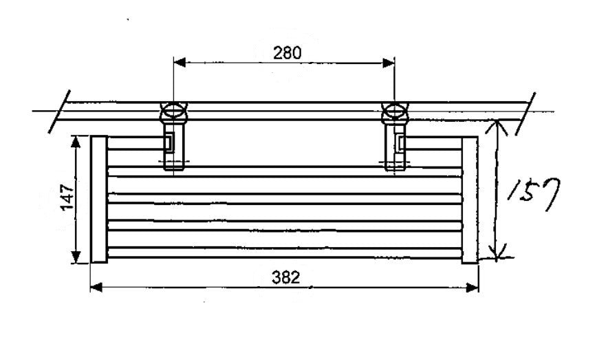 タオルボーイ用タオル棚 (KHDRTANA)