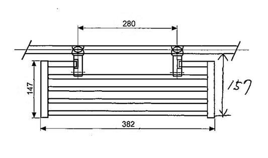 タオルボーイ用タオル棚 (KHDRTANA)